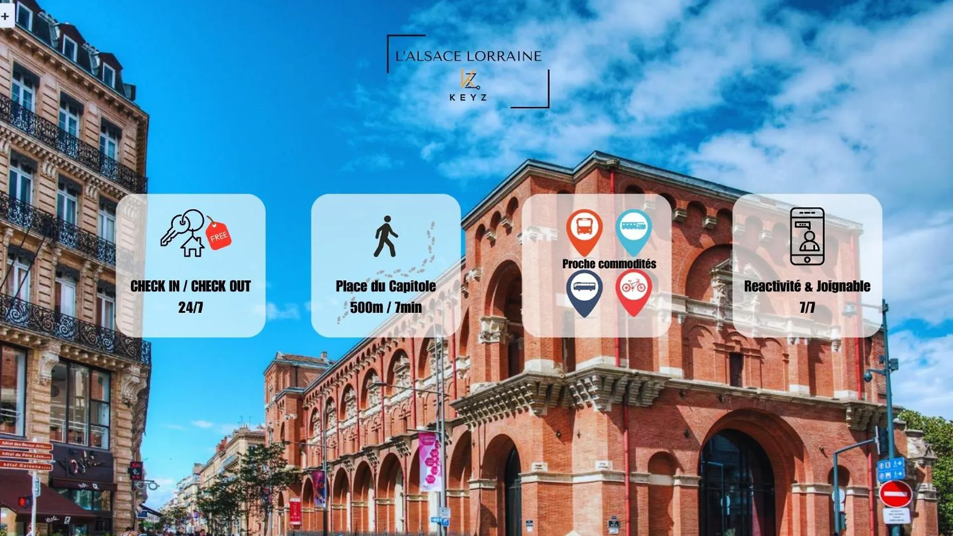 Апартаменты L Alsace Lorraine - A 5Min Place Du Capitole -Free Checkin -Wifi Тулуза